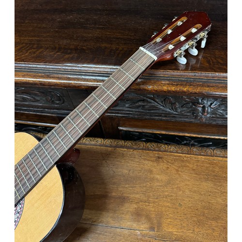 2210 - A Jose Ferrer El Primo 015368 simulated rosewood acoustic guitar