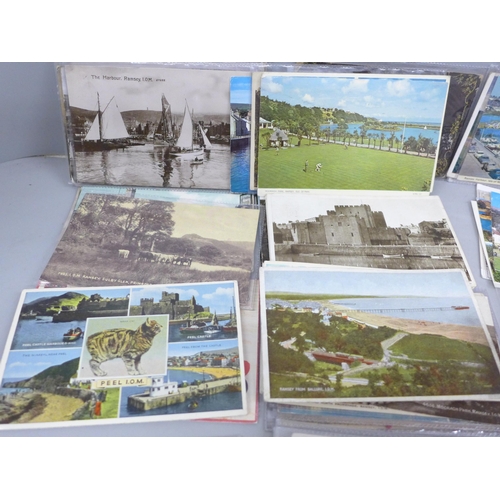 2031 - Postcards; a collection of Isle of Man postcards