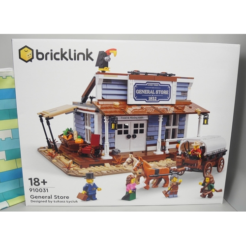 2146 - A collection of boxed Lego to include Bricklink limited edition 910031, Shackletons lifeboat 40729 a... 