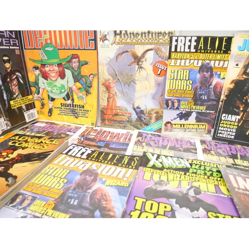 2162 - Comics; a selection of comics including Tripwire, Batman Forever, Imagine, Deadline, Advance comics,... 