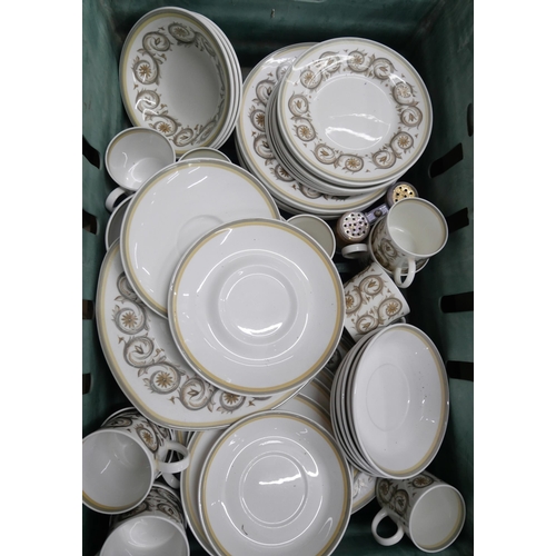 2196 - Set of Susie Cooper tea, coffee and dinnerware in Venetia pattern. Comprising of plates, jugs, teacu... 