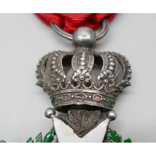 2218 - A French Legion of Honour, France's second highest military honour, early 1800s, 1808-1852, a/f