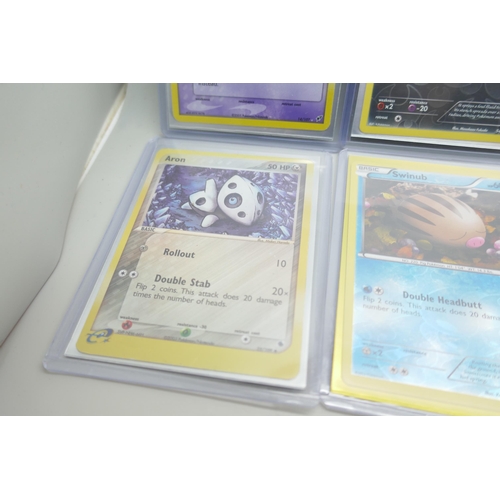 2227 - Ten vintage Holographic Pokemon cards