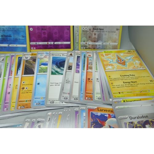 2240 - A collection of over 500 Pokemon cards with holographic, (no Energy cards), in collectors box