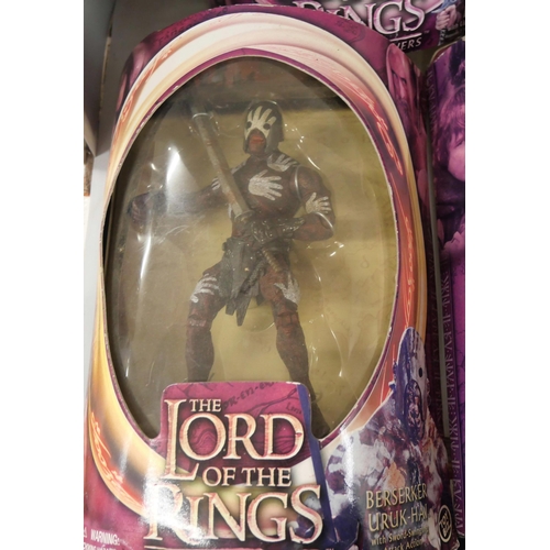 2265 - Eight Toy Biz Lord of the Rings character figures in six boxes