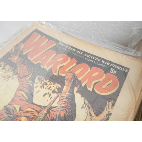 2309 - Comics; Warlord comics, 1975 onwards and Victor and Warlord comics, 1987, approximately 300+ comics