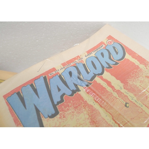 2310 - Comics; Warlord comics, 1980, 1981, 1982, 1983, approximately 200