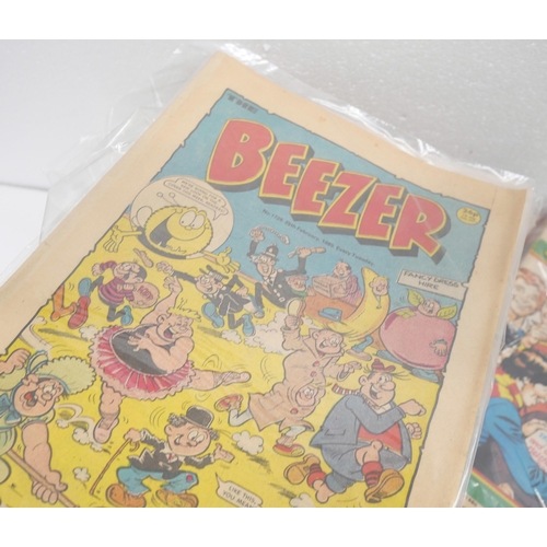 2311 - Comics; Beezer comics, 1984-1990, Roy of the Rovers Comics, 1980-1981 and seven Panini Dandy Beano C... 