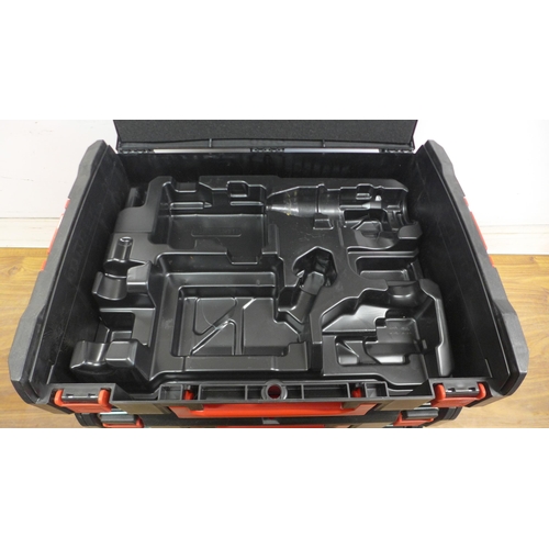 5004 - Four Milwaukee stacking tool cases