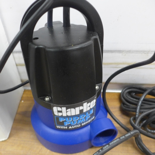 5056 - A boxed sample Clarke puddle pump with auto sensor  * This lot is subject to VAT