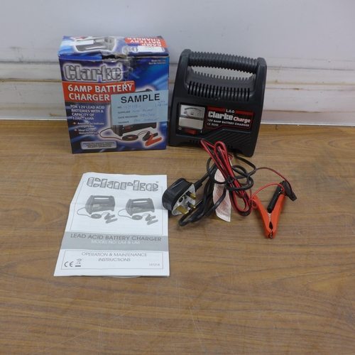 5061 - A boxed sample Clarke LA6, 6 amp battery charger  * This lot is subject to VAT