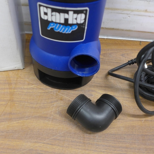 5062 - A boxed sample Clarke puddle pump  * This lot is subject to VAT