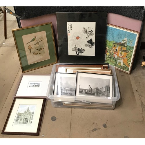 353 - Assorted prints and engravings