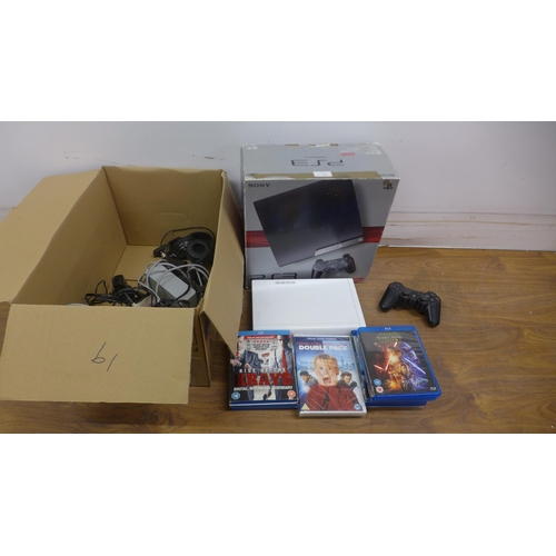 5090C - A quantity of gaming related electronics including a Wii U console with nun-chuck remote attachment,... 