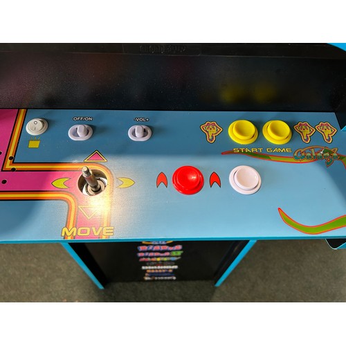 6018 - Arcade1Up Ms. Pac-Man/Galaga pub table arcade machine (joystick knobs missing) Original RRP £399.99 ... 