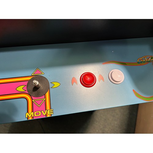 6018 - Arcade1Up Ms. Pac-Man/Galaga pub table arcade machine (joystick knobs missing) Original RRP £399.99 ... 