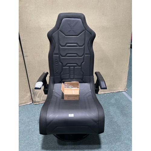 6247 - Xrocker Aurora pedestal RGB gaming chair, Original RRP £179.99 + VAT (352-411) *This lot is subject ... 