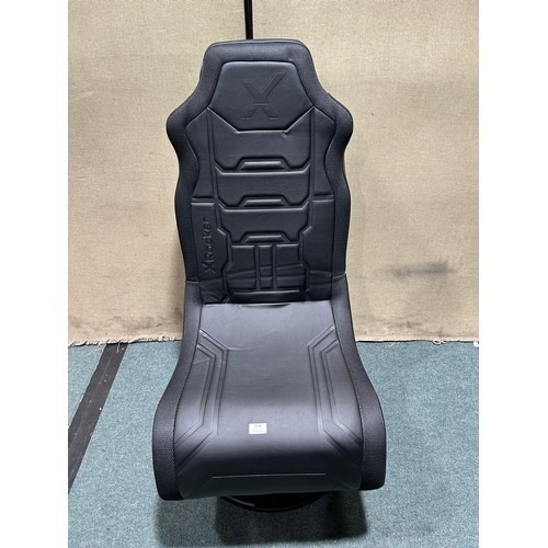 6246 - Xrocker Aurora Pedestal RGB gaming chair, Original RRP £179.99 + VAT (352-452) *This lot is subject ... 