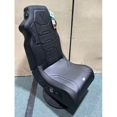 6248 - Xrocker Aurora pedestal RGB gaming chair, Original RRP £179.99 + VAT (352-412) *This lot is subject ... 