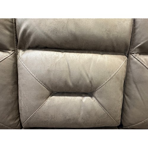 3190 - Justin Brown 3 seater power recleaning sofa  , original RRP £833.33 + VAT (4224-25) *This lot is sub... 