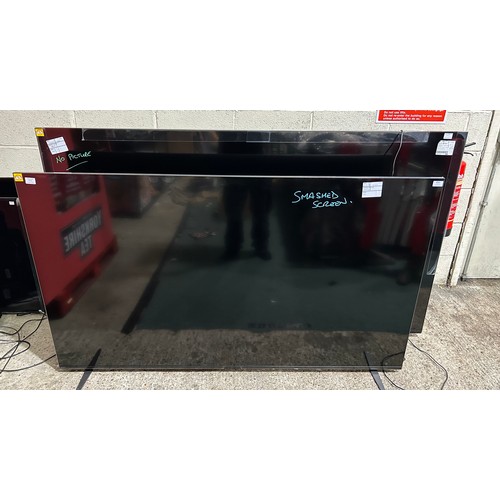 6357 - Quantity of broken/damaged televisions including Sony and LG (354-1522,23) *This lot is subject to V... 