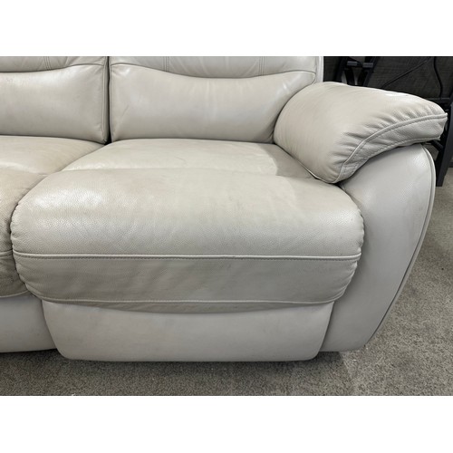 3291 - Fletcher two seater light grey power reclining sofa - (transit marks), original RRP £916.66 + VAT (4... 