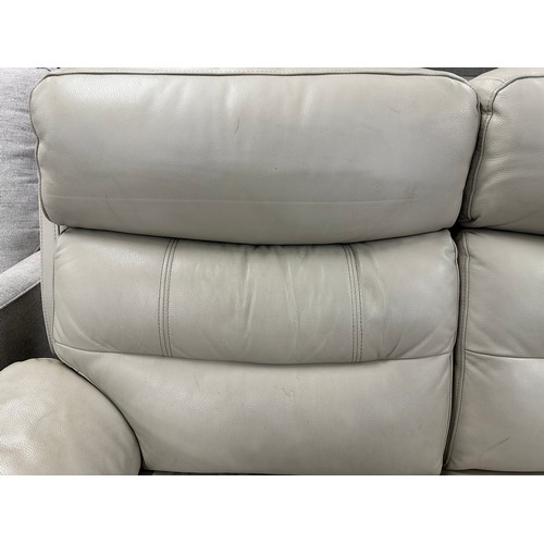 3291 - Fletcher two seater light grey power reclining sofa - (transit marks), original RRP £916.66 + VAT (4... 