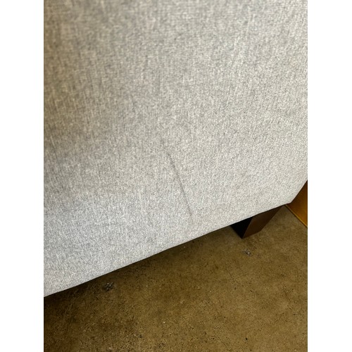 3206 - Ellen light grey fabric sectional sofa, original RRP £749.98 + VAT (4225-7) *This lot is subject to ... 