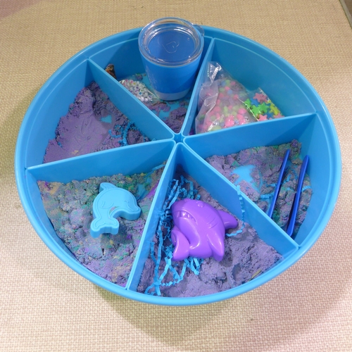 6028 - Diamond art and Three Made By Me sensory bins (352-536, 547-549) *This lot is subject to VAT