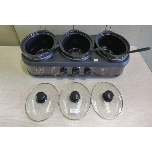 6046 - MPL triple cooker  (352-253) *This lot is subject to VAT