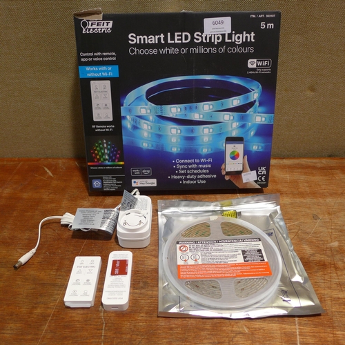 6049 - Two Feit smart LED strip lights (352- 153, 155) *This lot is subject to VAT