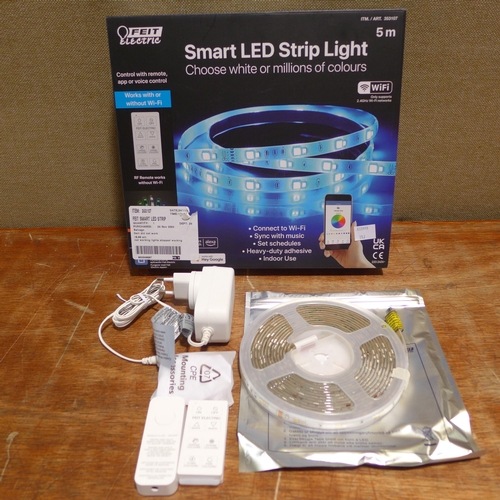 6050 - Feit smart LED strip light and Feit LED smart A60 bulbs (352-153,155)  *This lot is subject to VAT