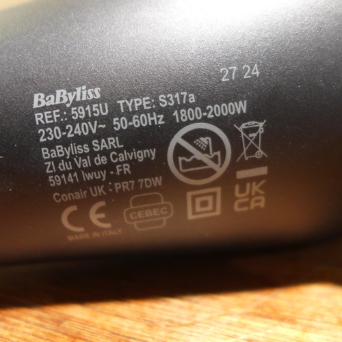 6053 - Babyliss hair dryer  (352-144) *This lot is subject to VAT