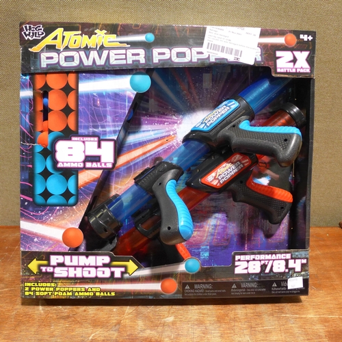 6055 - Atomic Power Poppers, Hoverstar lumisphere flying orb and DC micro mini figures (352-165, 173, 550) ... 