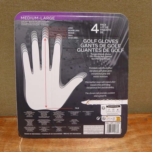 6059 - Contour Precision work gloves and Kirkland Signature golf gloves (352-240, 544) *This lot is subject... 