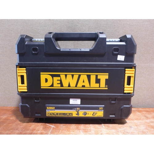 6068 - Dewalt 18V hammer drill & Tstak case - no battery, Original RRP £99.99 + VAT (352-34) *This lot is s... 