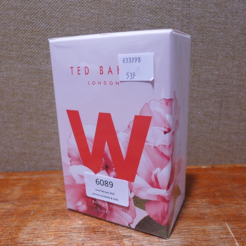 6089 - Ted Baker W fragrance - 75Ml (352-539) *This lot is subject to VAT