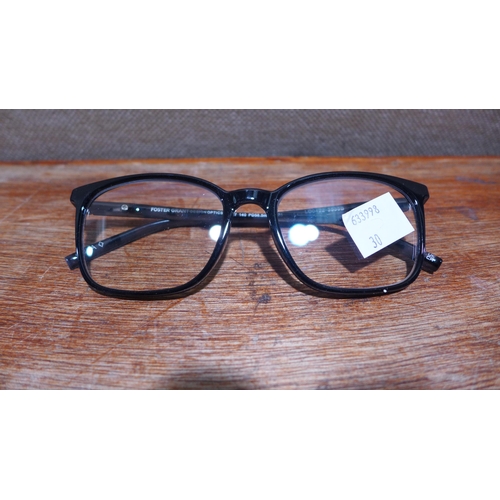 6096 - Prada black metal framed, Bvlgari and FGX glasses (352-27, 30, 40) *This lot is subject to VAT