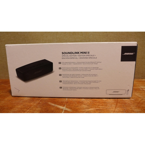 6097 - Bose Soundlink Mini 2 Se black speaker, Original RRP £129.99 + VAT (352-502) *This lot is subject to... 