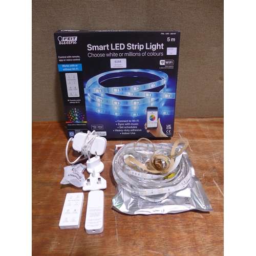 6144 - Two Feit smart LED strip lights (352-116, 117) *This lot is subject to VAT