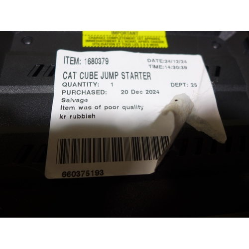 6167 - Cat cube jump starter  (352-393) *This lot is subject to VAT