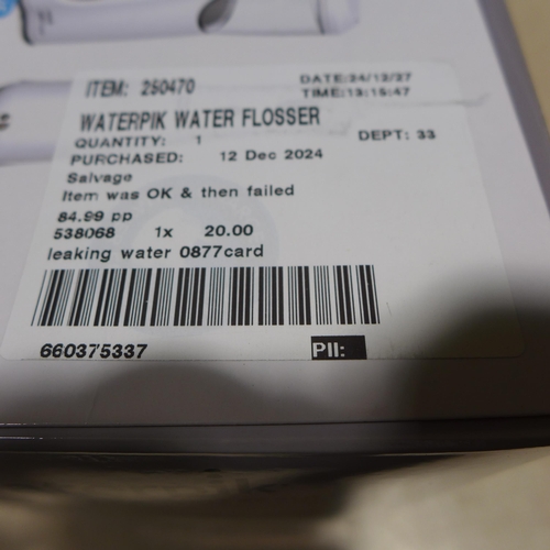 6203 - Waterpik water flosser  (352-378) *This lot is subject to VAT