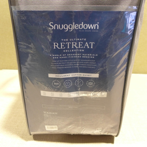 6204 - Snuggledown retreat double duvet  (352-44) *This lot is subject to VAT