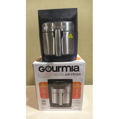 6360 - Gourmia 7Qt air fryer, Absodry moisture absorber and refills (352-109, 125) *This lot is subject to ... 