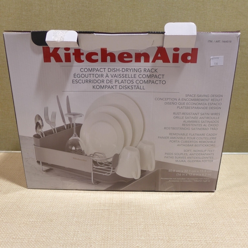 6361 - KitchenAid compact dishrack  (352-136) *This lot is subject to VAT