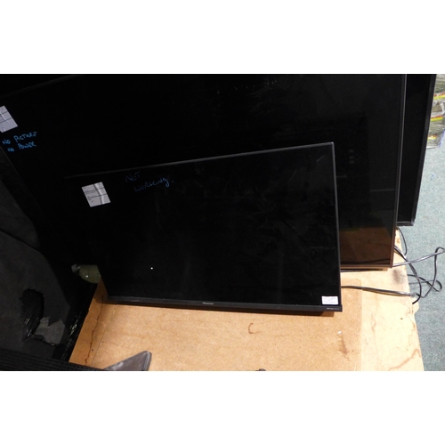 6382 - Quantity of broken/damaged televisions  including Sony, Hisense, Samsung etc. (354-2,8,12,16) *This ... 