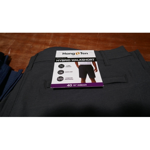 6329 - Hang Ten hybrid walk shorts x10, various colours and sizes, majority with tags *This lot is subject ... 