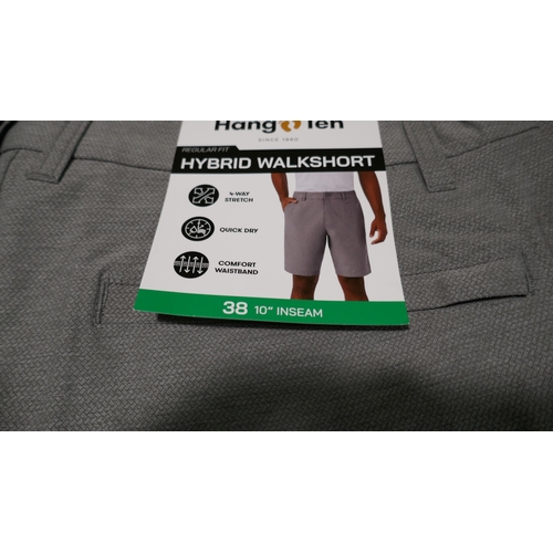 6335 - Hang Ten Hybrid walk shorts x 10, various colours and sizes, majority with tags *This lot is subject... 