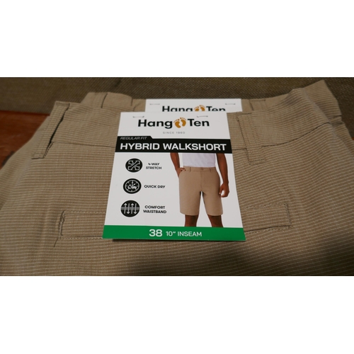 6336 - Hang Ten Hybrid walk shorts x 10, various colours and sizes, majority with tags *This lot is subject... 