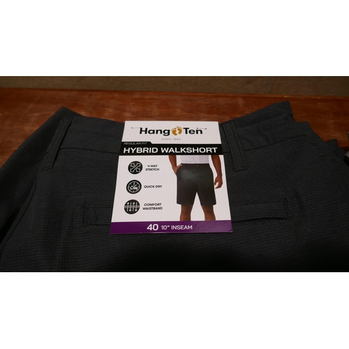 6339 - Hang Ten Hybrid walk shorts x 10, various colours and sizes, majority with tags *This lot is subject... 